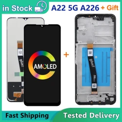 6.6'' For Samsung A22 5G LCD Display Touch Screen Digitizer Assembly Replace For Samsung A226 A226B SM-A226B/DSN Display